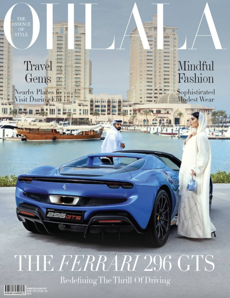  featured on the Ohlala Qatar cover from April 2023