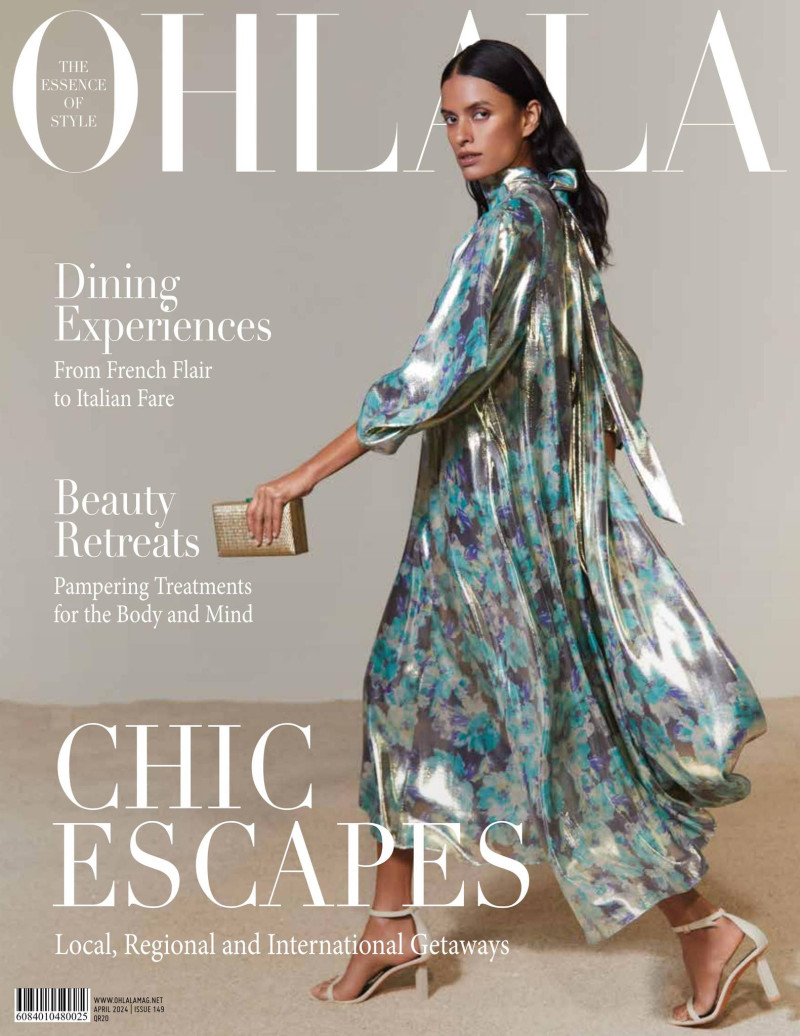 Lakshmi Menon featured on the Ohlala Qatar cover from April 2024