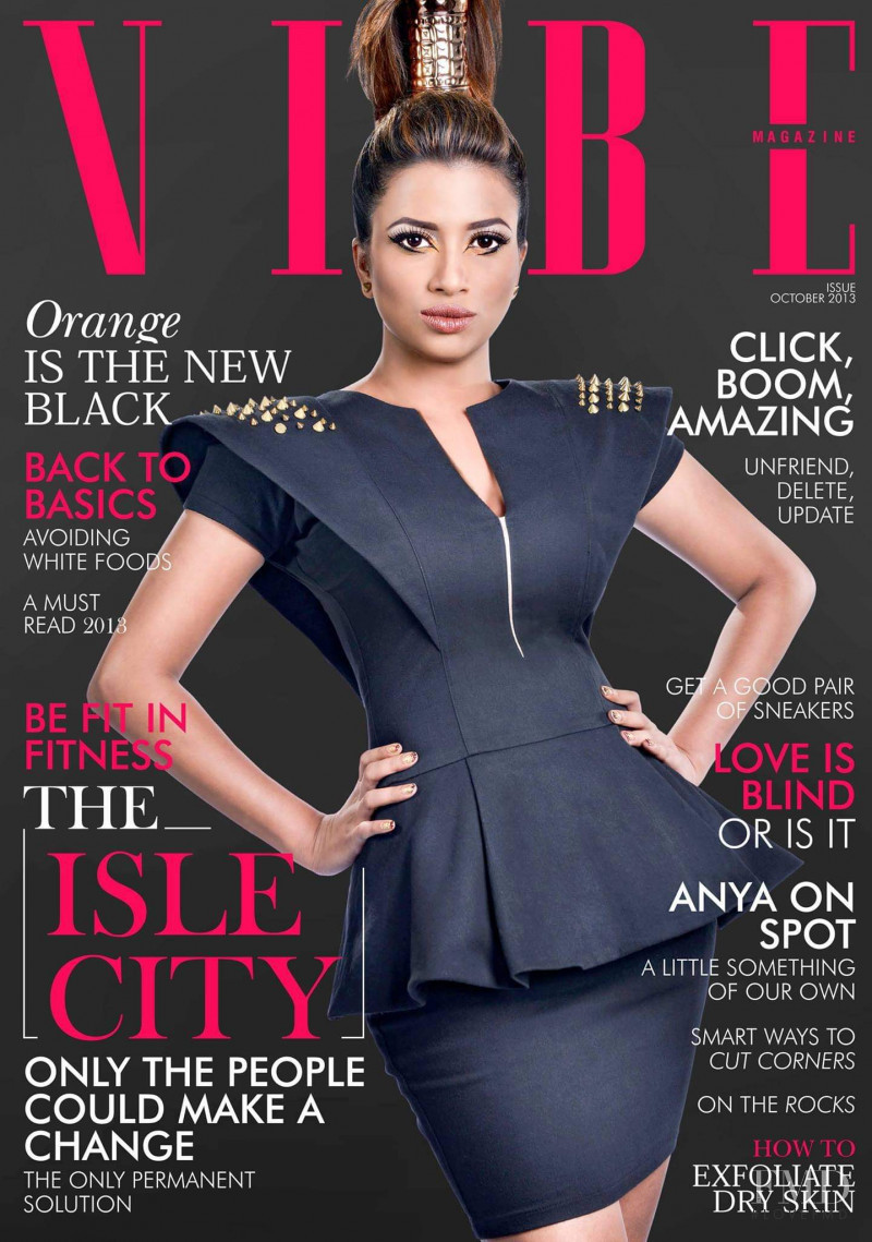  featured on the Vibe Maldives cover from October 2013