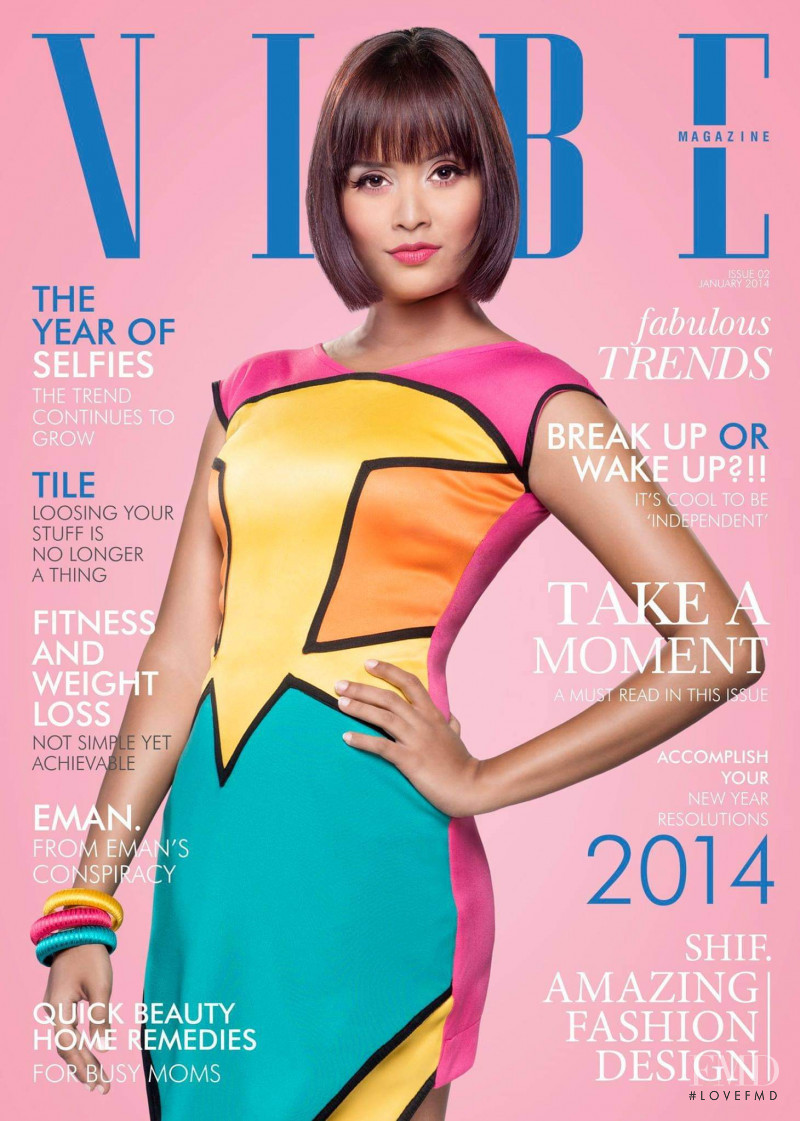 Nabie featured on the Vibe Maldives cover from January 2014