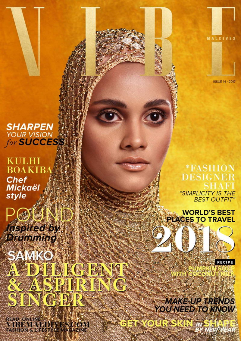 Ssaammaa Samko Samko featured on the Vibe Maldives cover from January 2018