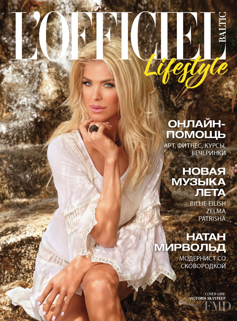 Victoria Silvstedt featured on the L\'Officiel Lifestyle Baltic cover from June 2020
