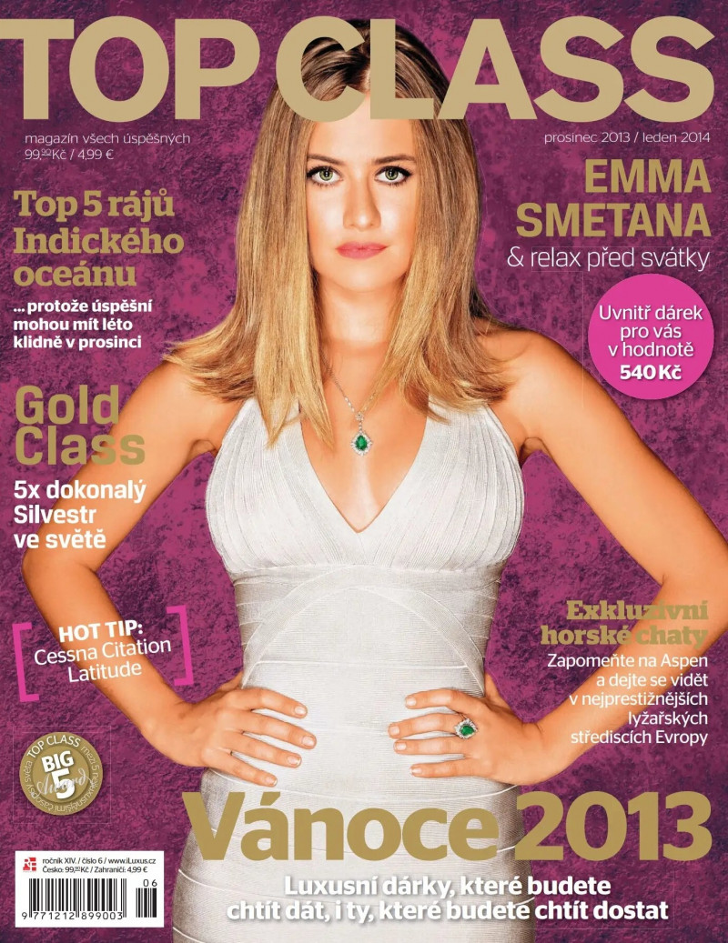 Emma Smetana  featured on the Top Class cover from December 2013