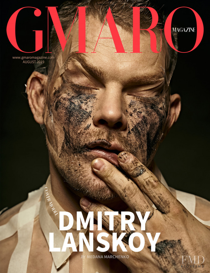 Dmitry Lanskoy featured on the Gmaro Magazine cover from August 2019