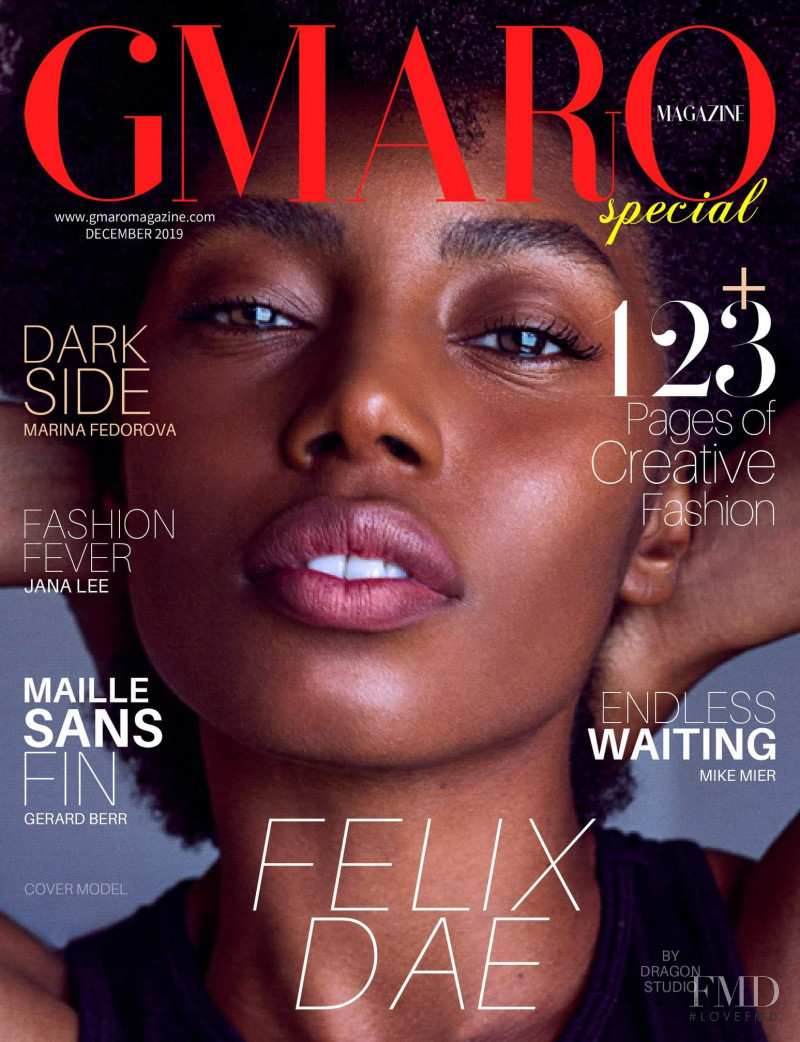 Felix Dae featured on the Gmaro Magazine cover from December 2019