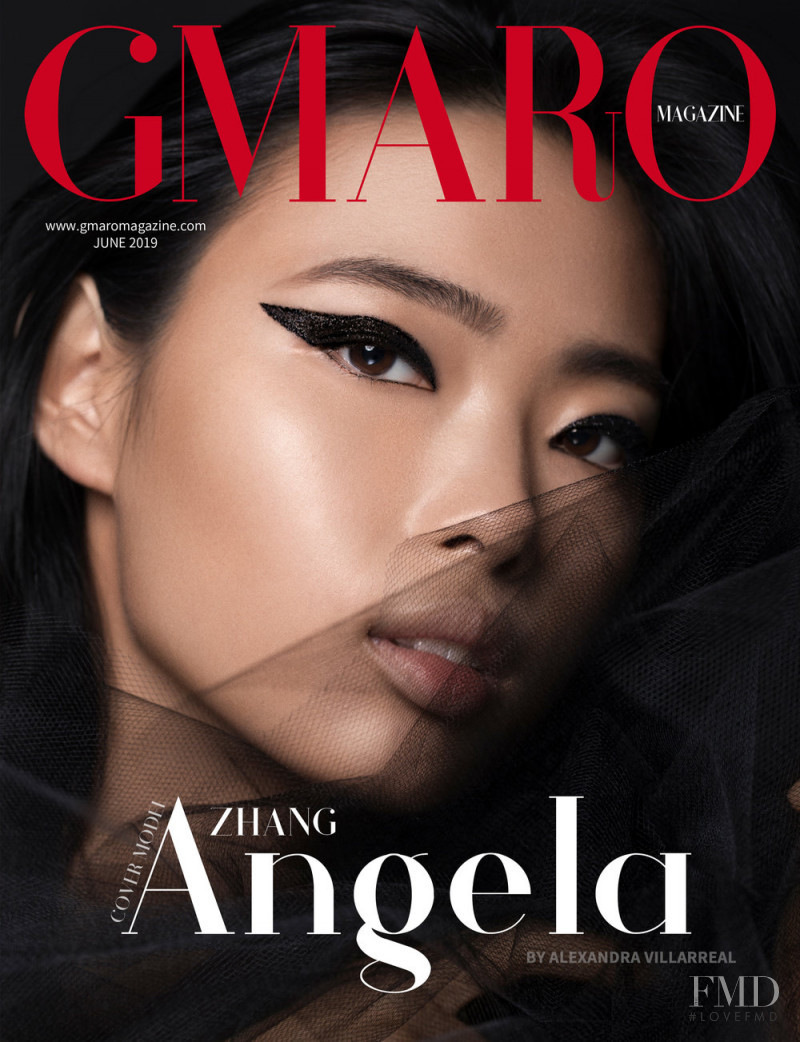 Angela Zhang featured on the Gmaro Magazine cover from June 2019
