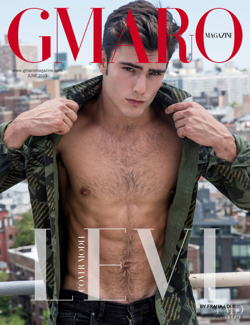 Levi Conely featured on the Gmaro Magazine cover from June 2019