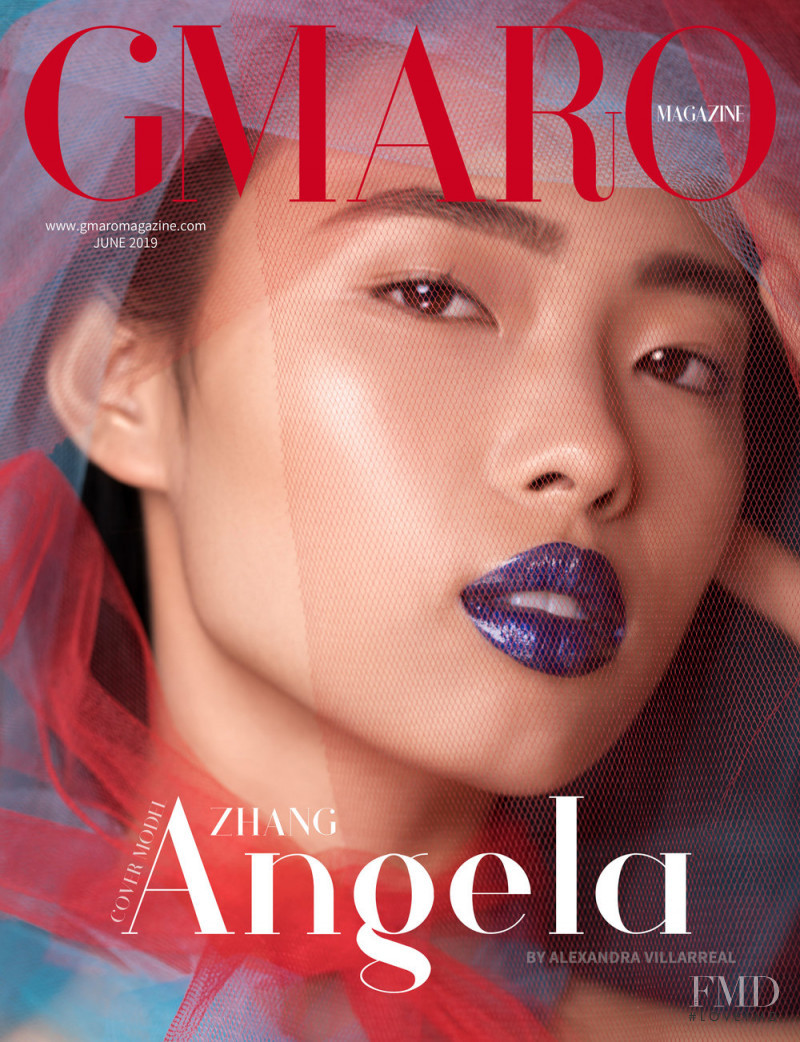 Angela Zhang featured on the Gmaro Magazine cover from June 2019