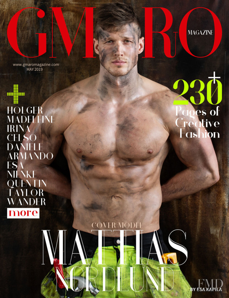 Mattias Nordlund featured on the Gmaro Magazine cover from May 2019
