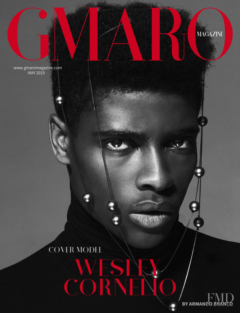 Wesley Cornelio featured on the Gmaro Magazine cover from May 2019