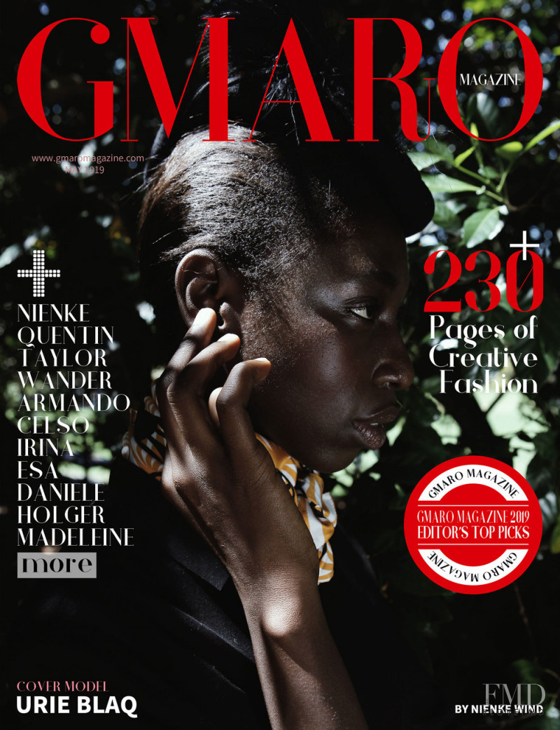 Urie Blaq featured on the Gmaro Magazine cover from May 2019
