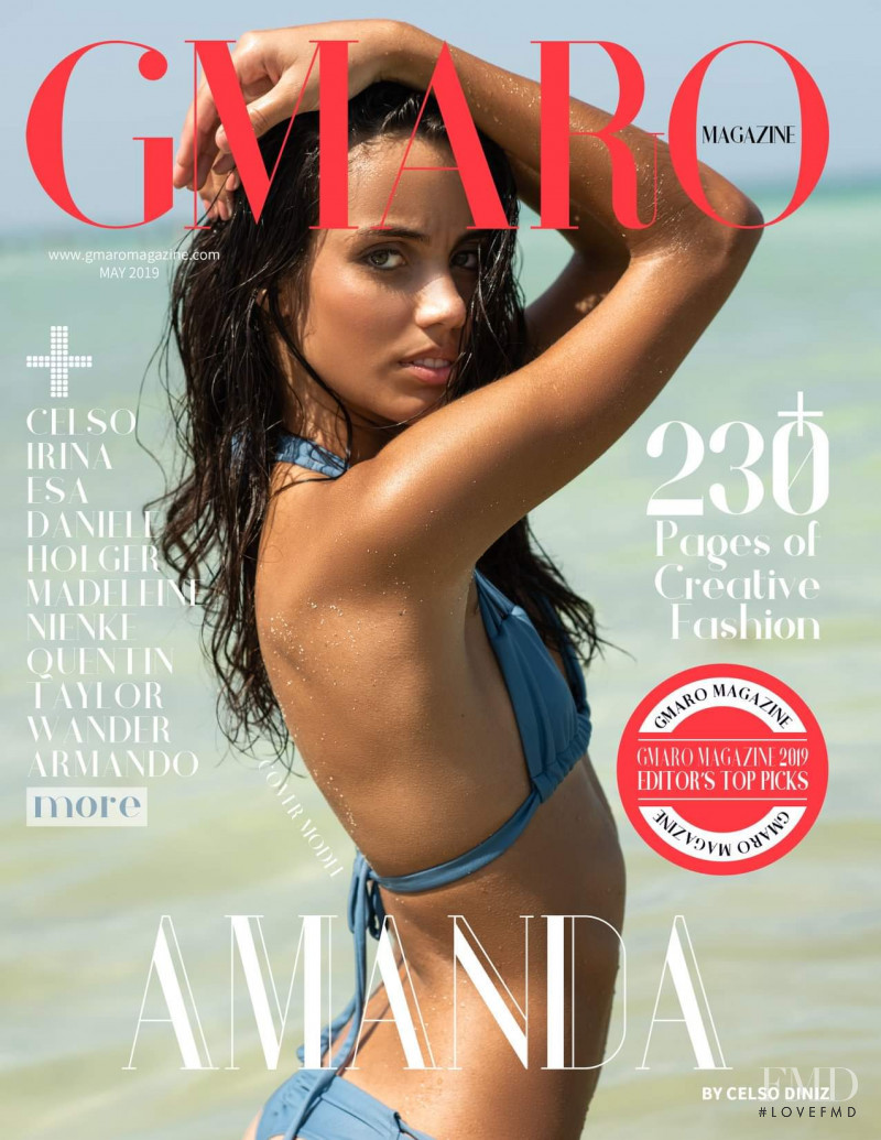 Amanda Simoes  featured on the Gmaro Magazine cover from May 2019