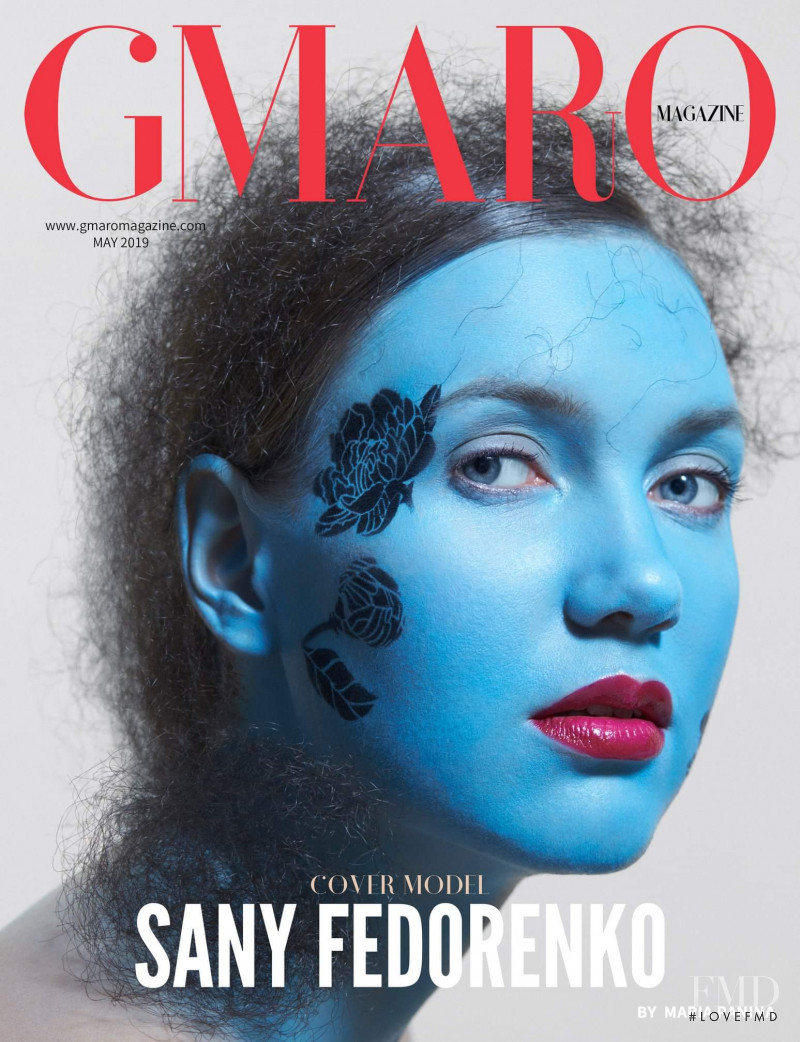 Sany Fedorenko featured on the Gmaro Magazine cover from May 2019