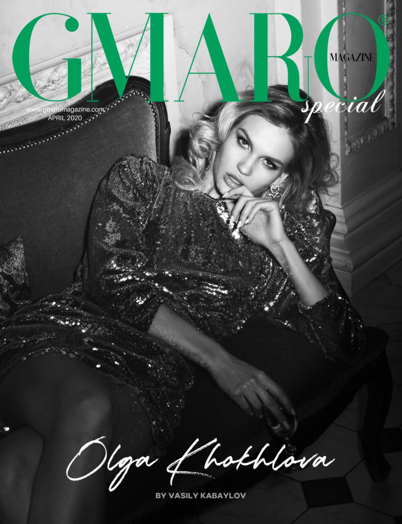 Olga Khokhlova featured on the Gmaro Magazine cover from April 2020