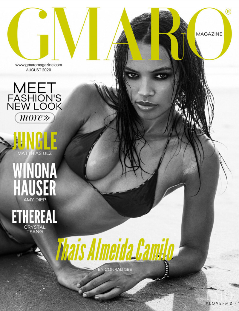 Thais Almeida Camilo featured on the Gmaro Magazine cover from August 2020