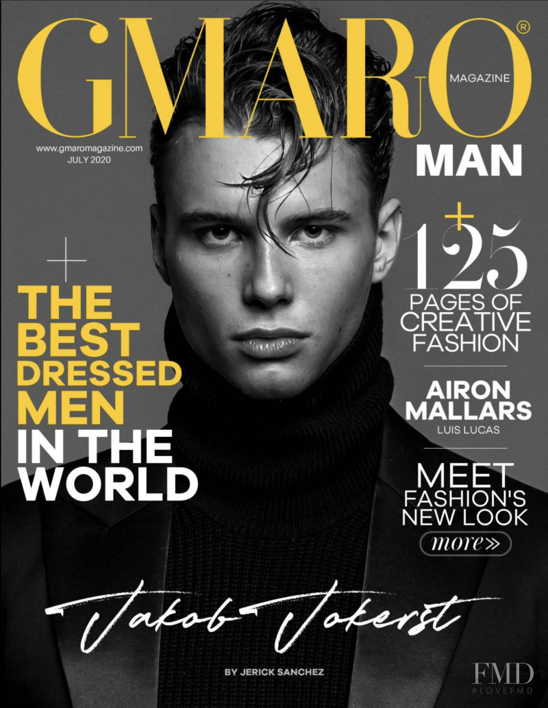 Jakob Jokerst featured on the Gmaro Magazine cover from July 2020