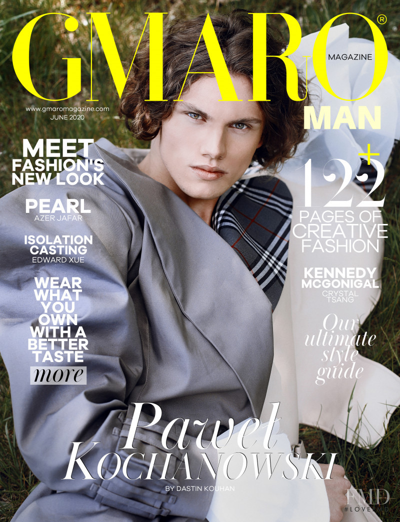 Pawel Kochanowski featured on the Gmaro Magazine cover from June 2020
