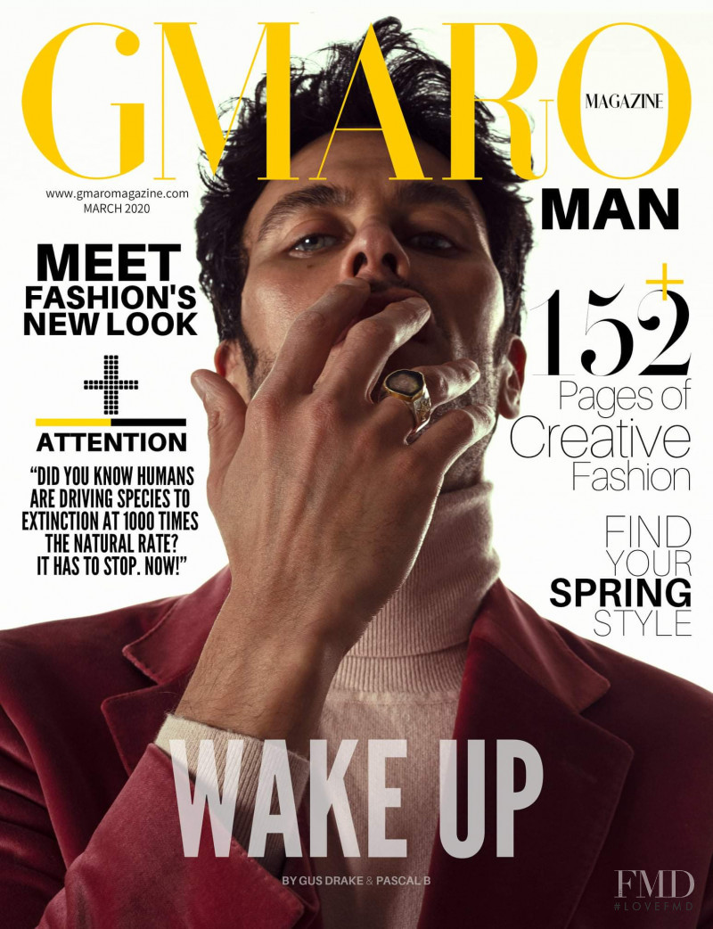 Pascal B.  featured on the Gmaro Magazine cover from March 2020