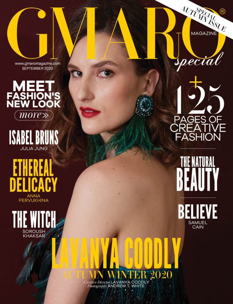  featured on the Gmaro Magazine cover from September 2020