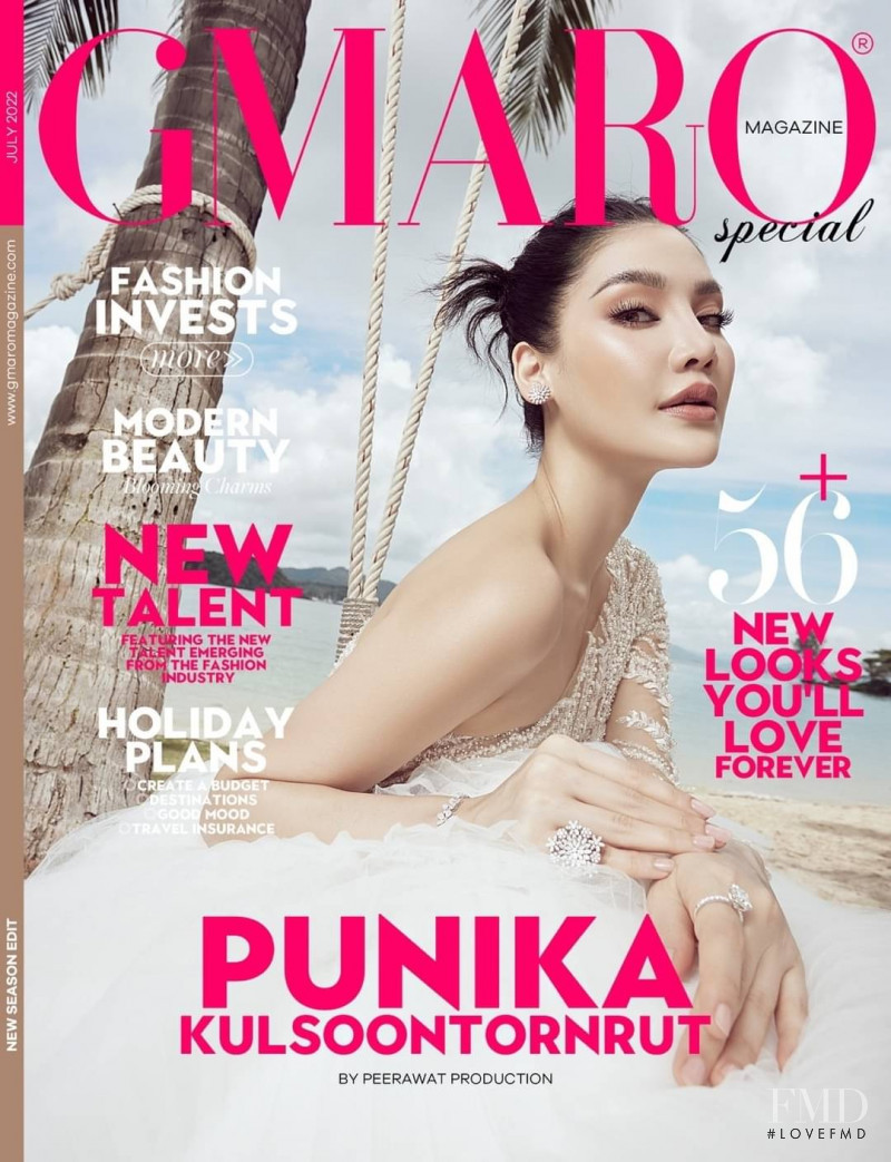 Punika Kulsoontornrut  featured on the Gmaro Magazine cover from July 2022