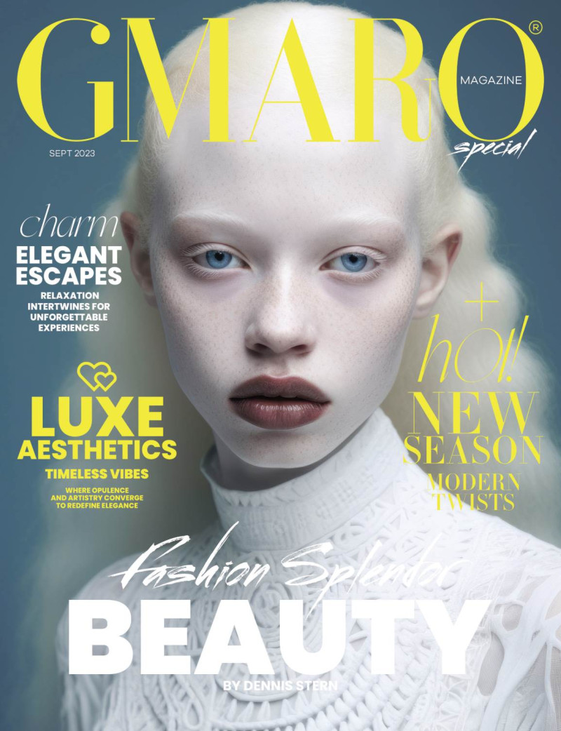  featured on the Gmaro Magazine cover from September 2023