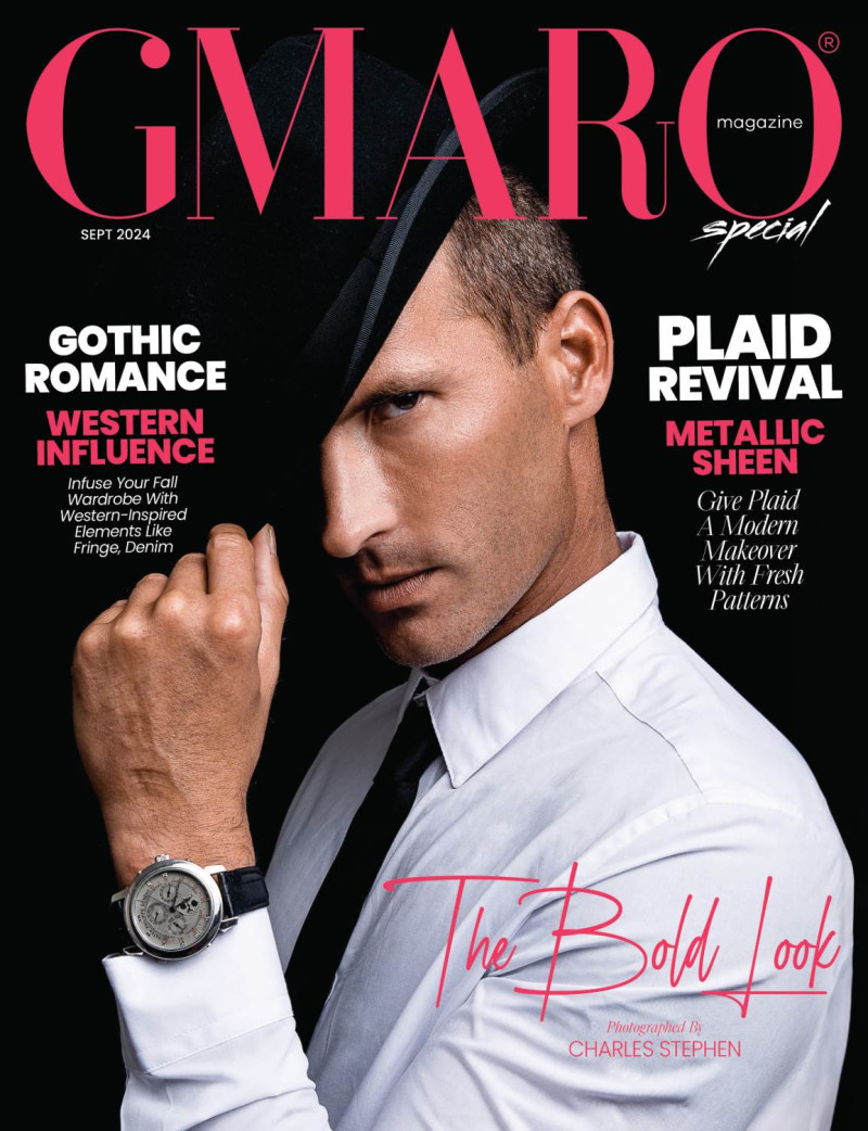  featured on the Gmaro Magazine cover from September 2024