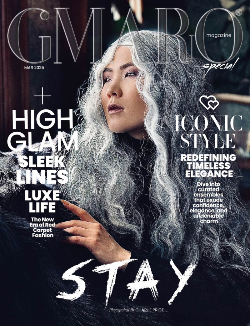 Stay featured on the Gmaro Magazine cover from March 2025