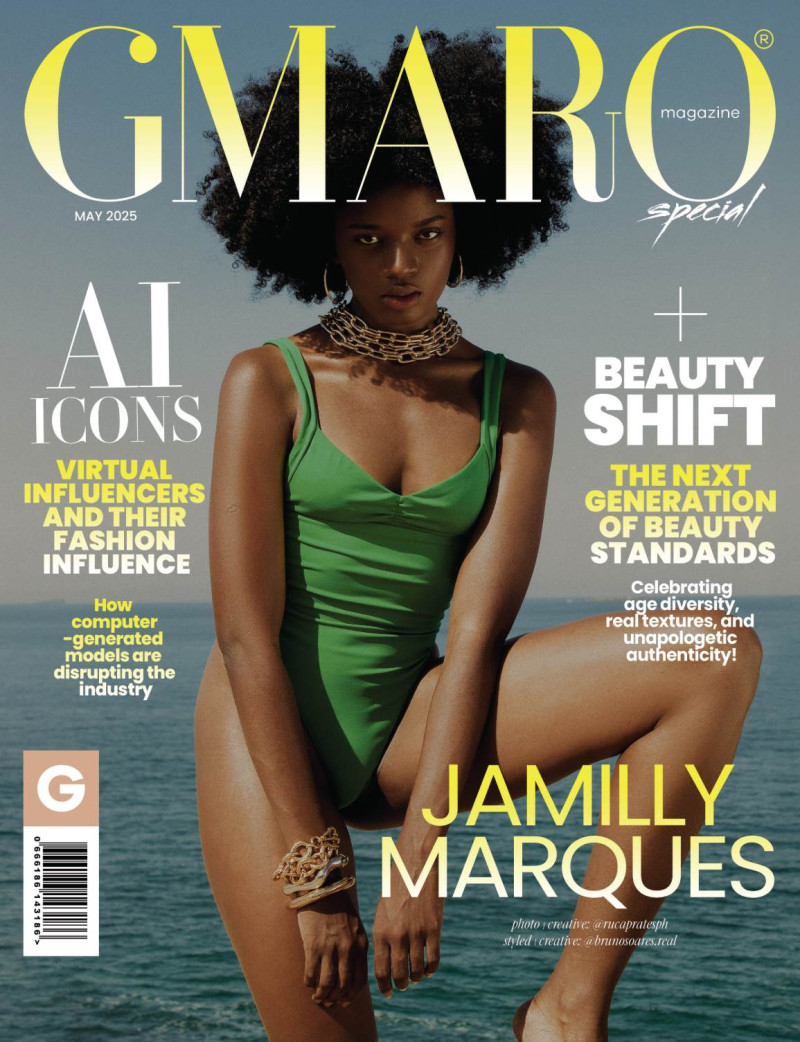 Jamilly Marques featured on the Gmaro Magazine cover from May 2025