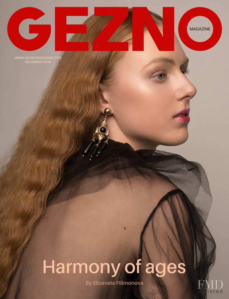 Elizaveta Malfanova featured on the Gezno cover from December 2019