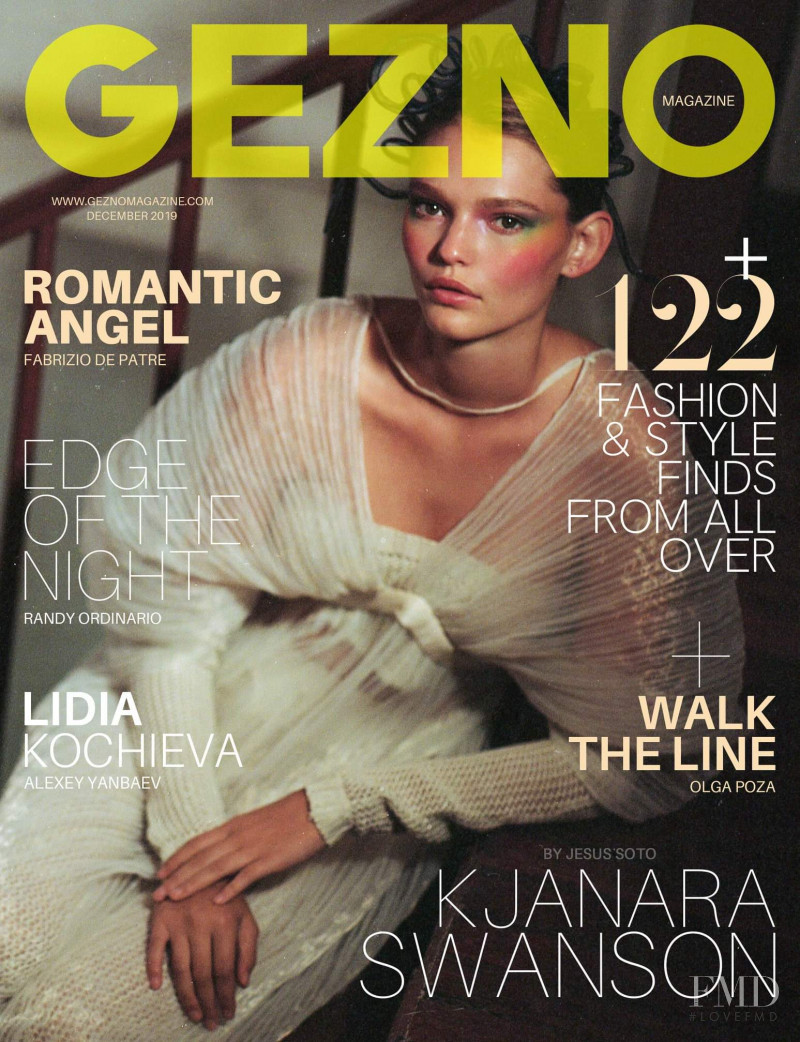 Kjanara Swanson featured on the Gezno cover from December 2019