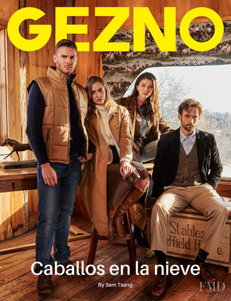 Darcy Waters, Hayley Thompson, Maxim Budnick, Dean Johnstone  featured on the Gezno cover from February 2020