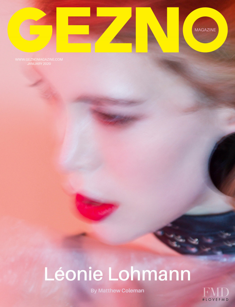 Leonie Lohmann featured on the Gezno cover from January 2020