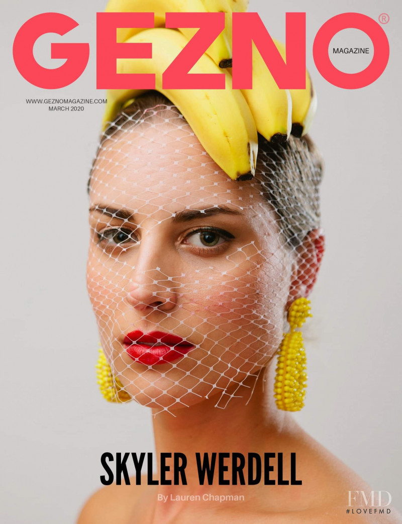 Skyler Werdell featured on the Gezno cover from March 2020