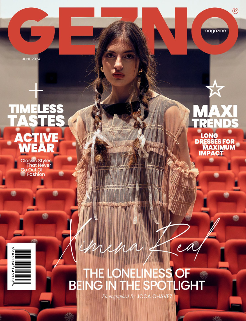 Ximena Real featured on the Gezno cover from June 2024