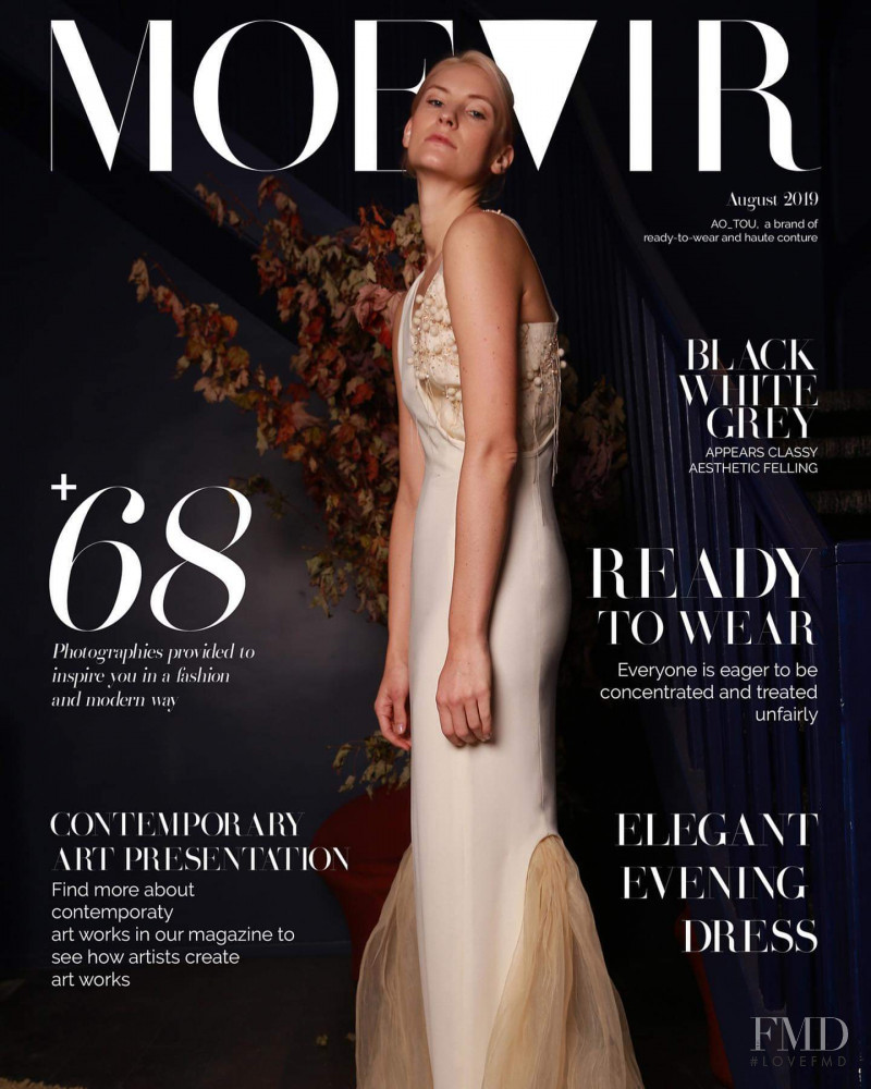 Angel Guihard featured on the Moevir cover from August 2019