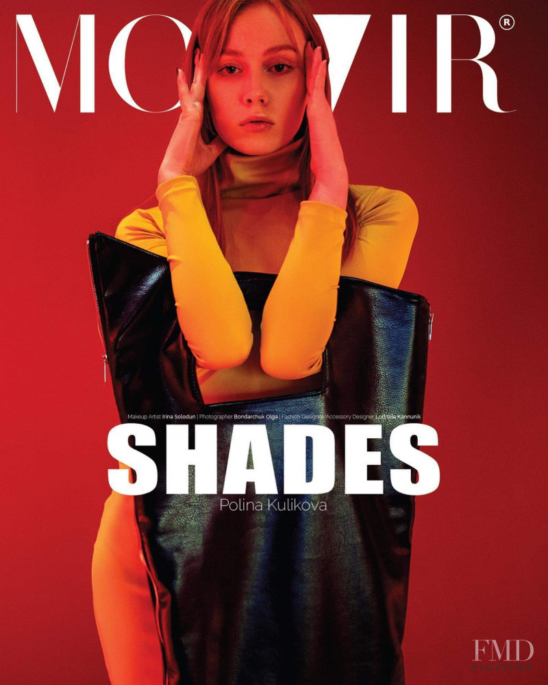 Polina Kulikova featured on the Moevir cover from October 2019