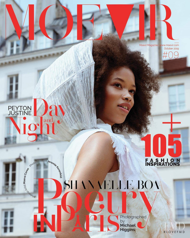 Shanaelle Boa featured on the Moevir cover from October 2019