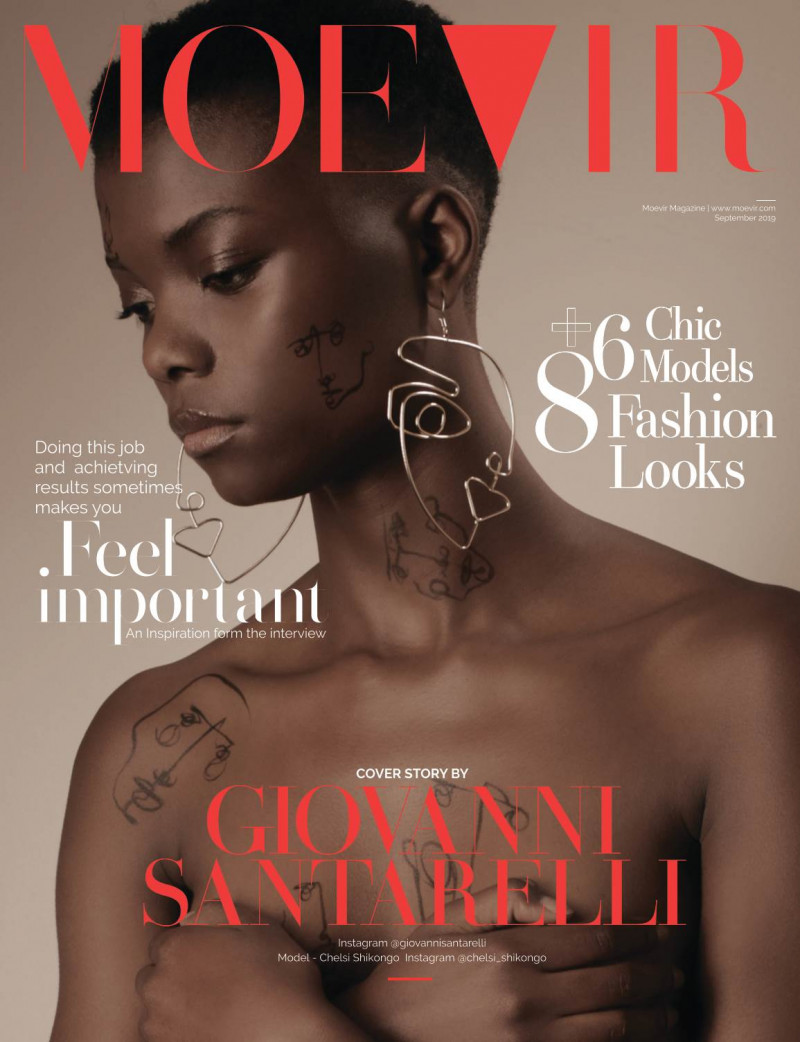 Chelsi Shikongo featured on the Moevir cover from September 2019