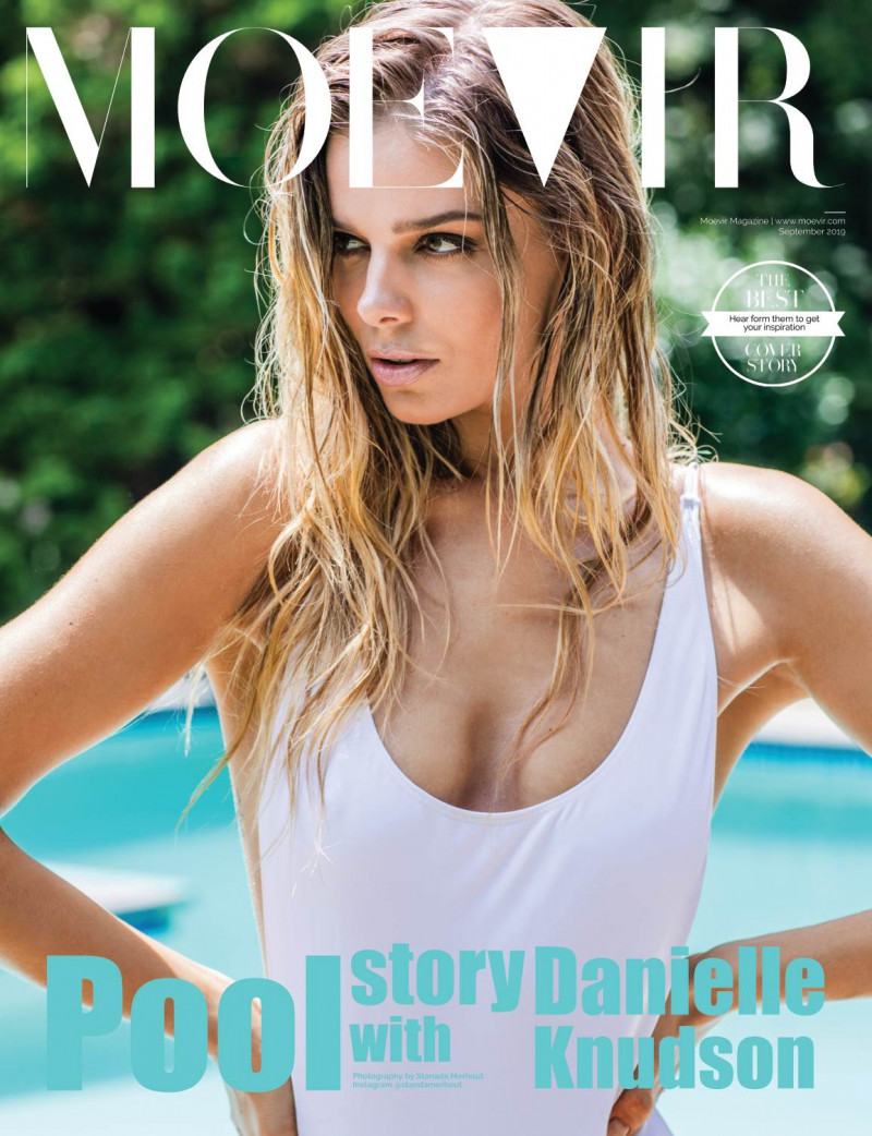 Danielle Knudson featured on the Moevir cover from September 2019