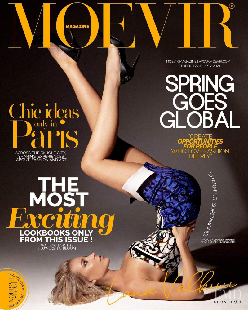Lana Valkirii featured on the Moevir cover from October 2021