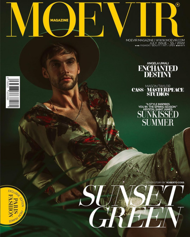Julio Segovia featured on the Moevir cover from July 2022
