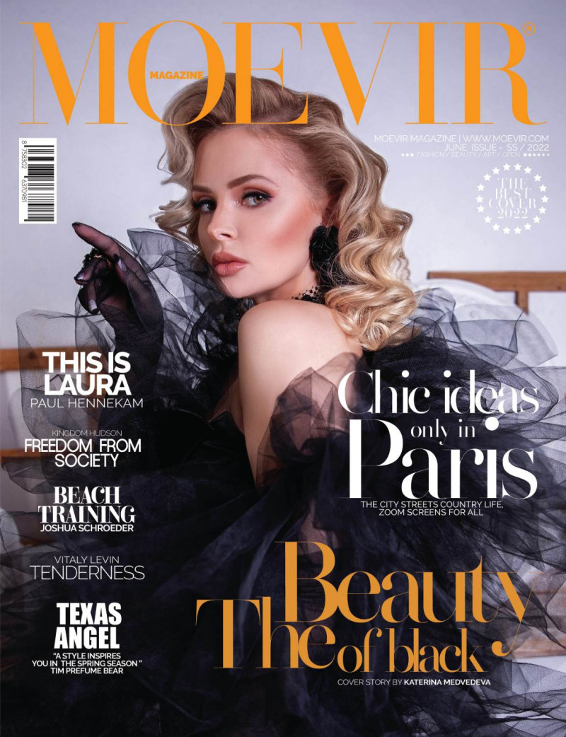 Yana Weiman featured on the Moevir cover from June 2022