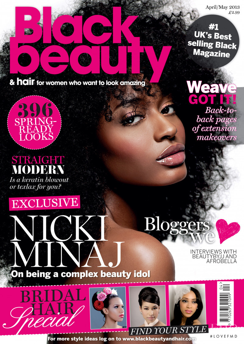  featured on the Black Beauty & Hair cover from April 2013