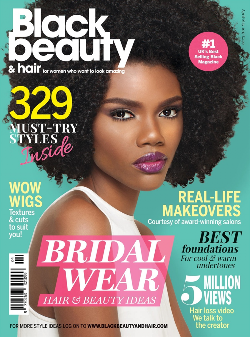  featured on the Black Beauty & Hair cover from April 2017