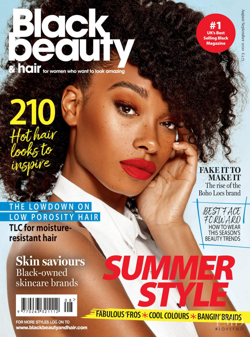  featured on the Black Beauty & Hair cover from August 2020