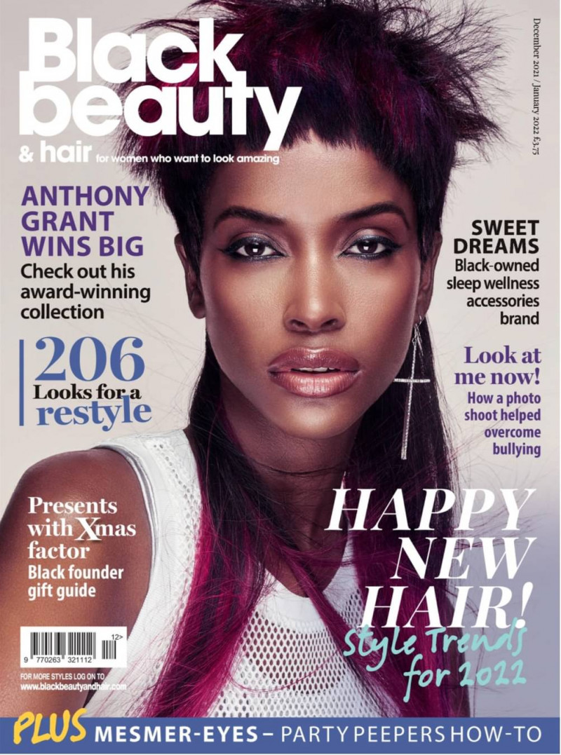  featured on the Black Beauty & Hair cover from December 2021