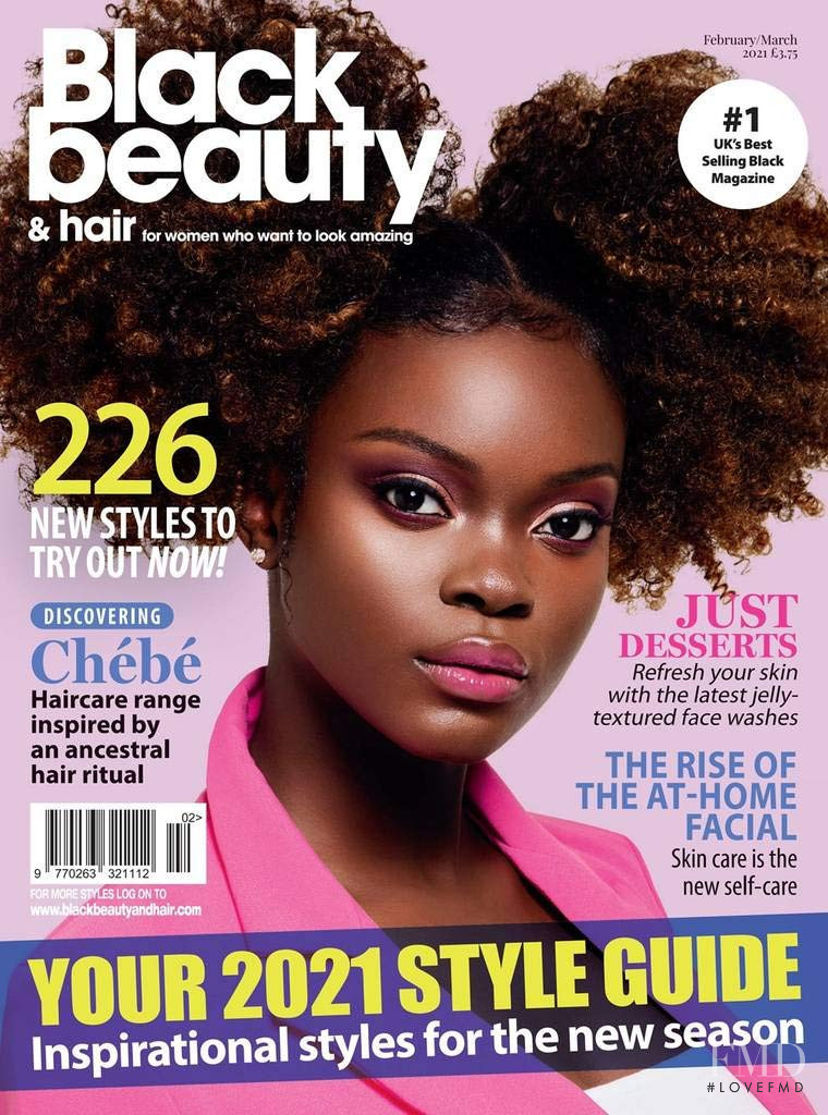  featured on the Black Beauty & Hair cover from February 2021