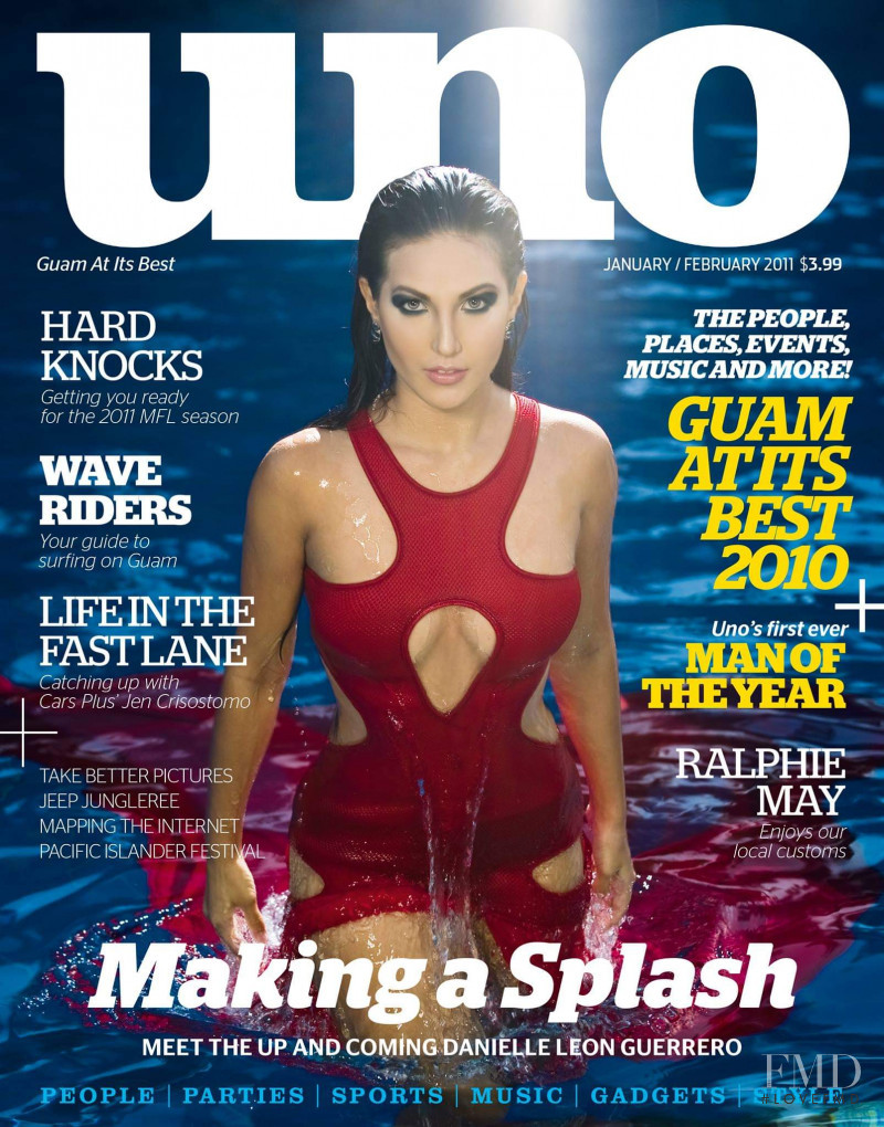 Danielle Leon Guerrero featured on the Uno Guam cover from January 2011