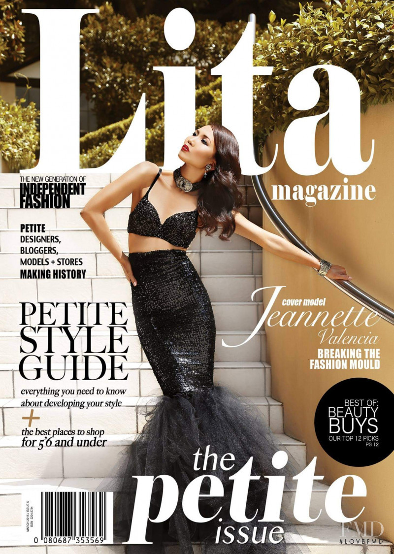 Jeannette Valencia featured on the Lita Magazine cover from March 2015