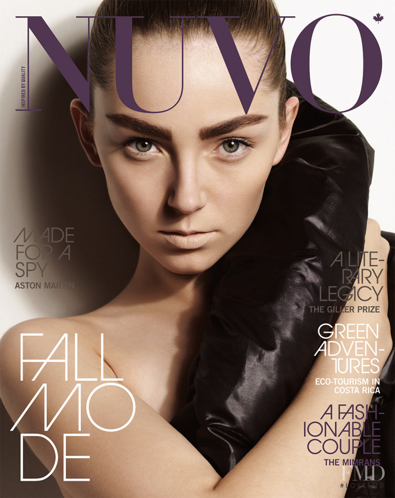 Agnieszka Wichniewicz featured on the Nuvo cover from September 2008